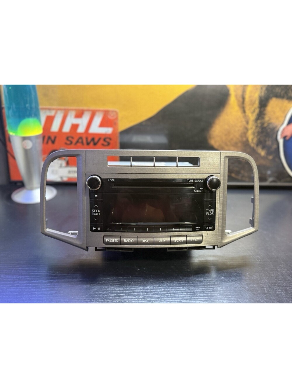 Toyota Venza OEM Radio CD Player Stereo Dash Bezel 86120-0T090